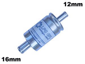 12  x 16 mm lpg autogas propane filter gpl cng stag, omvl, kme, ac, alex, zavoli