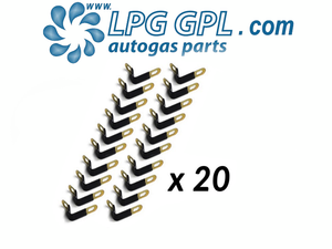 P clips, coated clips for lpg pipce, copper pipe clips, poly pipe clips
