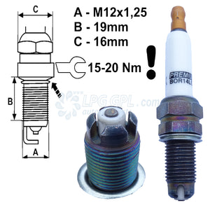 bor14lgs, brisk plugs, racing spark plugs, brisk racing, race plug