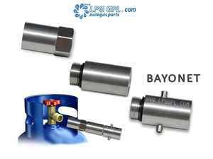 euro bottle refill, propane cylinder, lpg, autogas, fill up, irish gas, UK, bayonet, adapter, adaptor