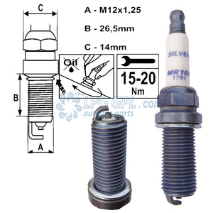 mr10s, brisk spark plugs, brisk plugs, brisk racing, racing spark plugs, race plugs, lpg plug, race fuel
