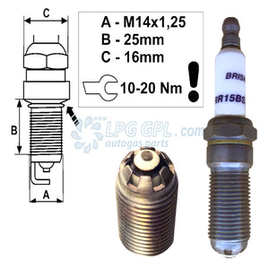 rr15bsxc, brisk evo plugs, evo spark plugs, race plugs, racing spark plug, brisk spark plugs