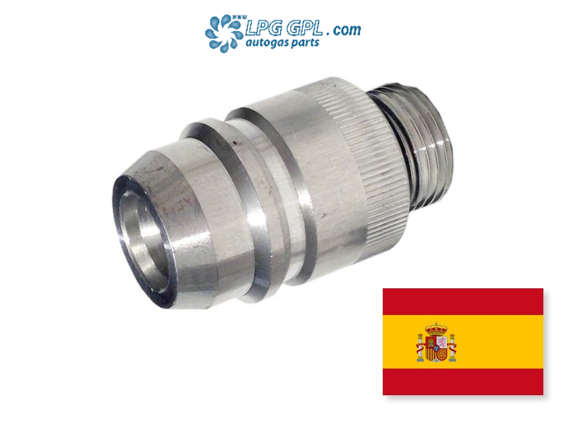 Bajonett LPG Tankadapter Adapter Autogas M10 GPL 95mm lang Stahlverstärkt Bajonett LPG Tankadapter Adapter Autogas M10 GPL 95mm lang Stahlverstärkt