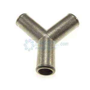 14 mm metal Y fitting, water hose Y fitting, 14mm Y joint, adapter, coolant hose Y