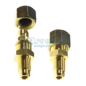 6mm to 8mm adapter, converter, olives, copper pipe, brass compression, lpg, autogas, flexi