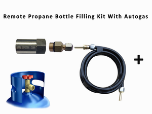 Euro Male remote lpg propane filling kit with autogas, refill cylinders, gas bottles