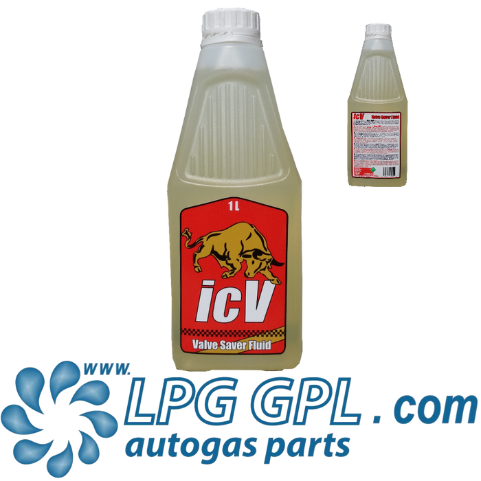 icV 1 Litre Valve Saver Fluid LPG Autogas Methane Gas Additive