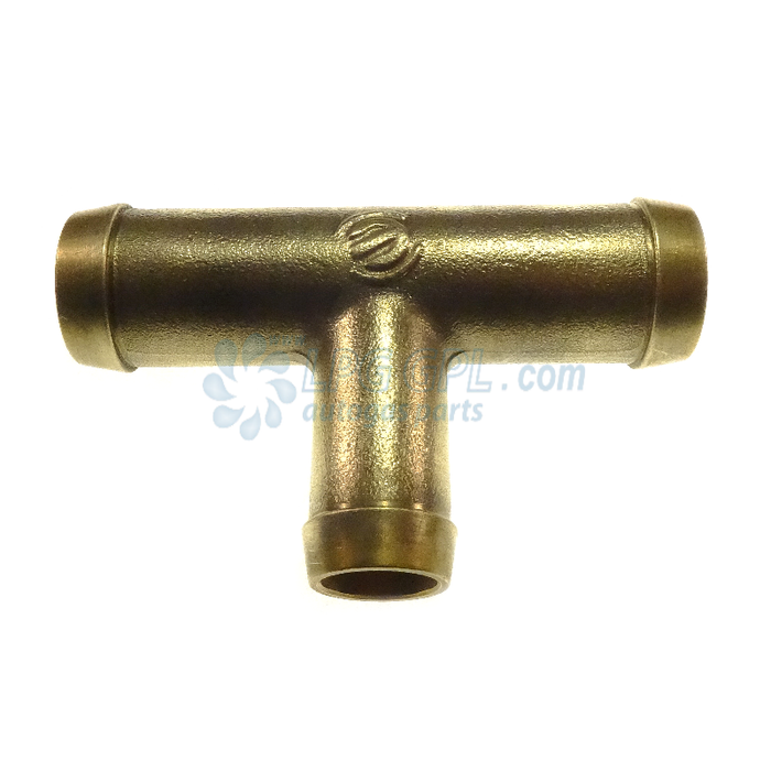 19 x 16 x 19mm Brass T Connection