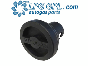 Universal LPG Gas Panel Filler - New Black Replacement Fitting For Propane Tank Refueling
