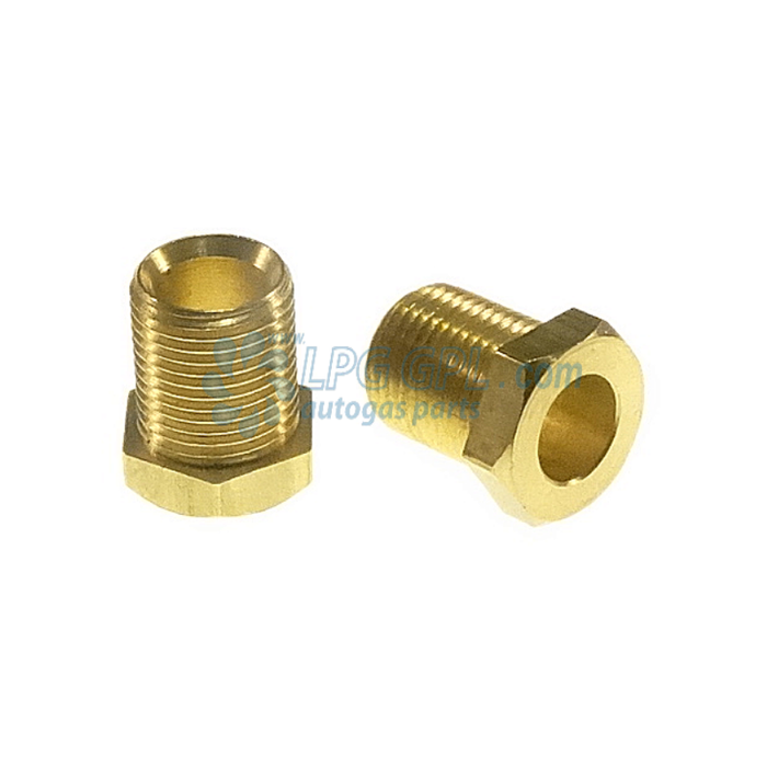 Nut M10 For 6mm Liquid Gas Pipe Fitting Compression Olive Barrel