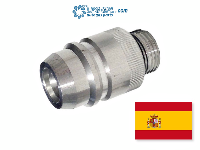 UK LPG Bayonet Filler W21.8 To Euro Nozzle Spain Autogas Adaptor